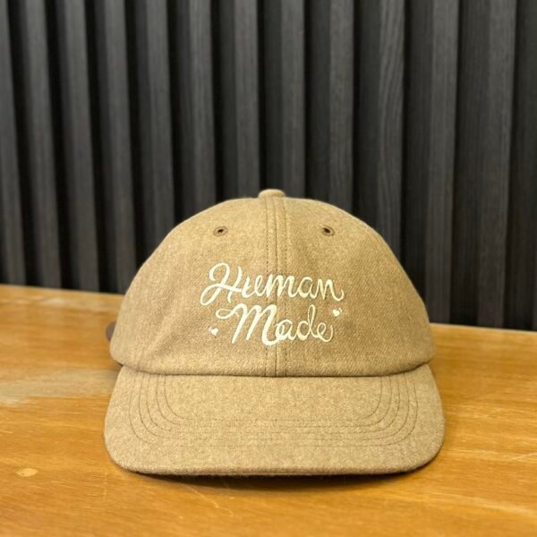 BRANDNEW HUMAN MADE WOOL BROWN CAP