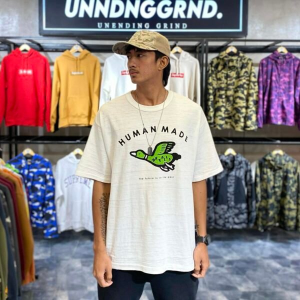 BRANDNEW HUMAN MADE Duck White Tee (3XL) - SOLD