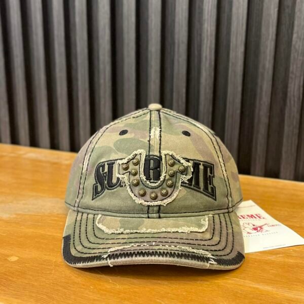 BRANDNEW SUPREME x TRUE RELIGION MESH TRUCKER CAP