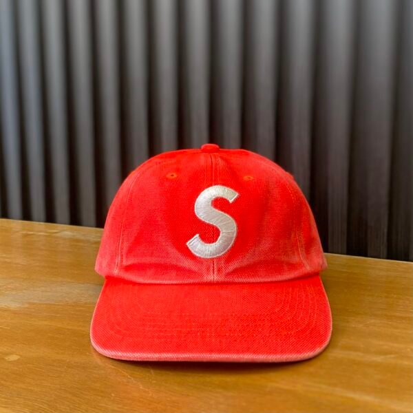 BRANDNEW SUPREME PIGMENT S LOGO 6-PANEL CAP - SOLD