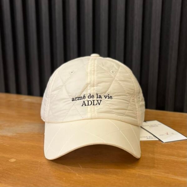 BRANDNEW ADLV QUILTED CREAM CAP - SOLD