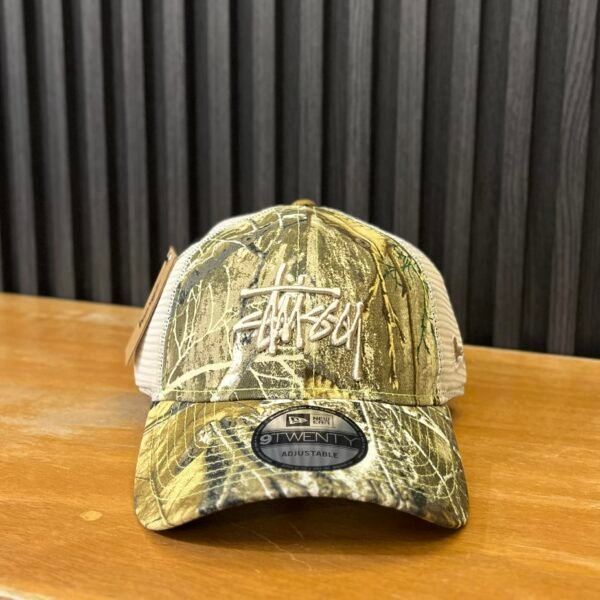 BRANDNEW STUSSY x NEW ERA 9TWENTY REALTREE CAMO TRUCKER CAP - SOLD
