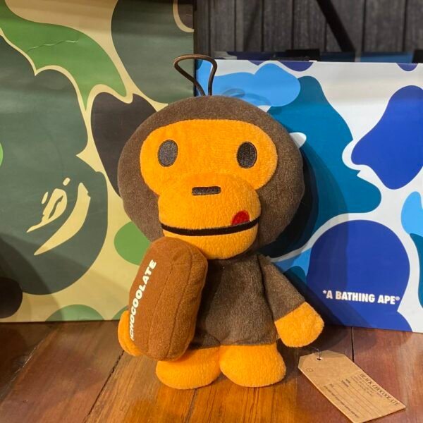 BRANDNEW BAPE Baby Milo Chocolate Plush Doll
