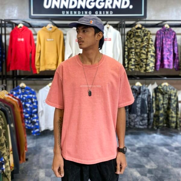 BRANDNEW ADLV Peach Pink Basic Tee (size 1) - SOLD