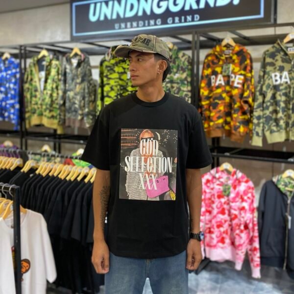 BRANDNEW GOD SELECTION XXX Graphic Black Tee (Large) - SOLD