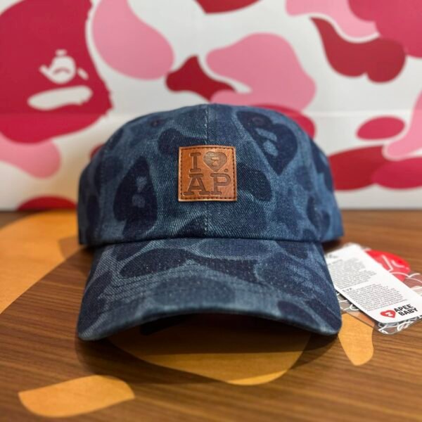 BRANDNEW APEE Denim Camouflage Baseball Cap