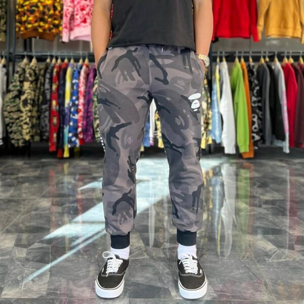 AAPE Dark Gray Camo Jogger Pants (Medium) - SOLD