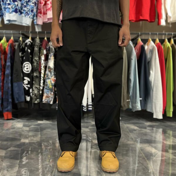 BRANDNEW AAPE Black Pants W/ Button (XL) - SOLD