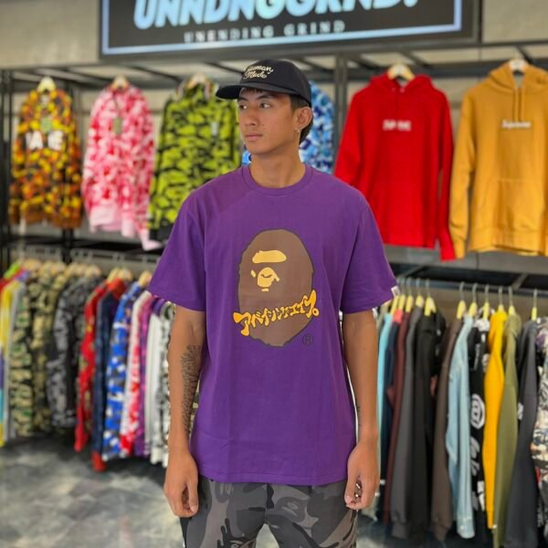 BRANDNEW BAPE Katana Purple Tee (XL)