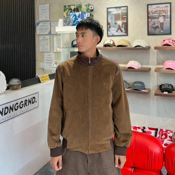 BALENCIAGA Brown Corduroy Jacket - SOLD