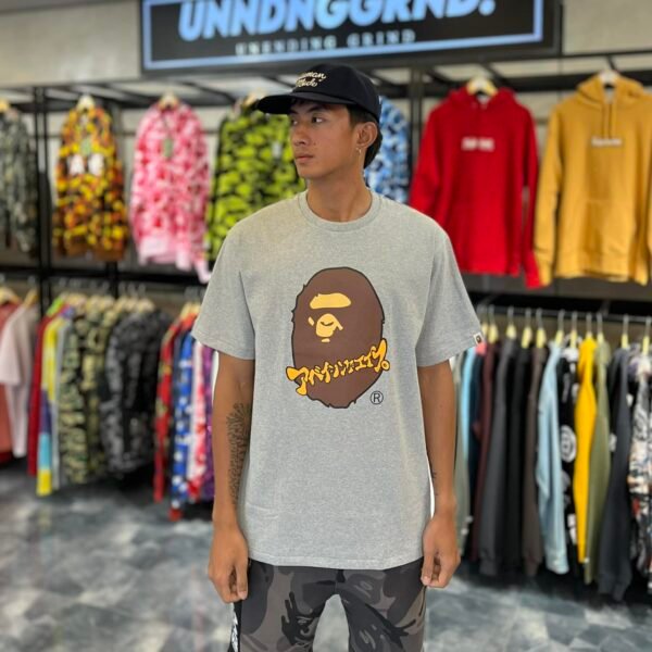 BRANDNEW BAPE Katana Gray Tee (XL)