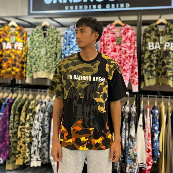 BRANDNEW BAPE 1st Camo Upcycled Logo Tee (Medium) - SOLD