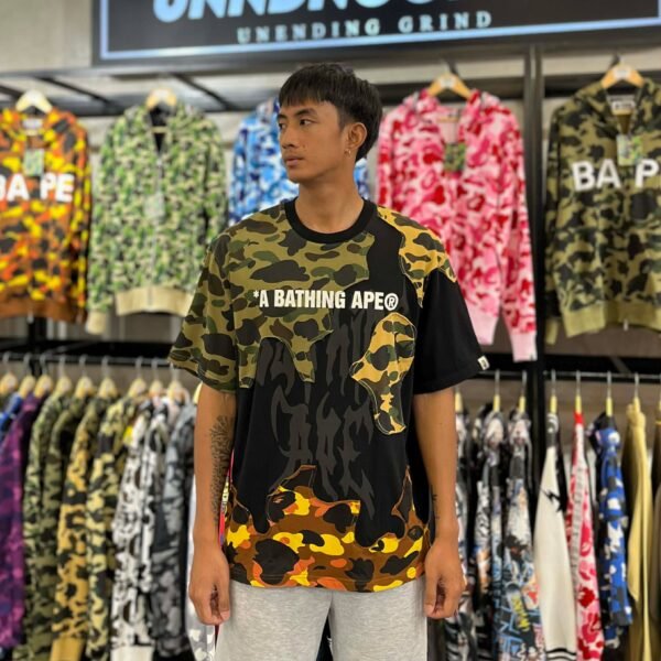 BRANDNEW BAPE 1st Camo Upcycled Logo Tee (Large) - SOLD
