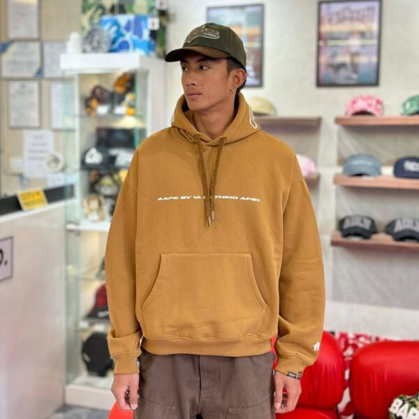 BRANDNEW AAPE Brown Hoodie (Large)