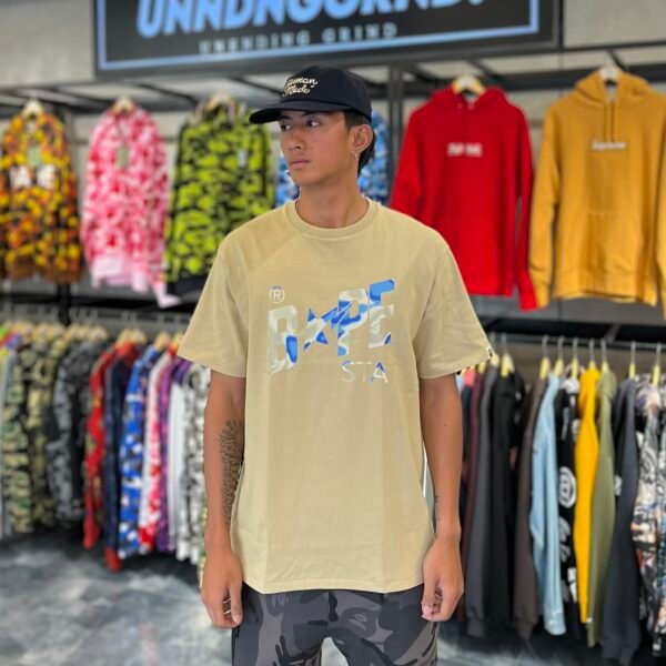 BRANDNEW BAPESTA Beige Tee (XL)