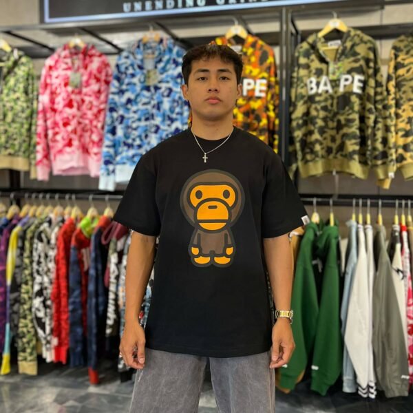 BRANDNEW BAPE Baby Milo Black Tee (Medium)