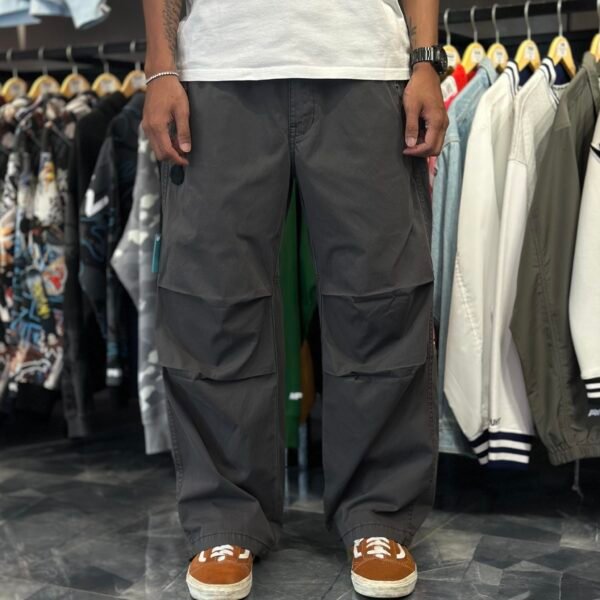 AAPE Wide Leg Gray Trouser Pants (Large) - SOLD