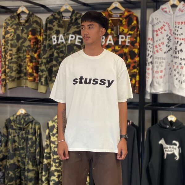 BRANDNEW STUSSY Shark White Tee (XL) - SOLD