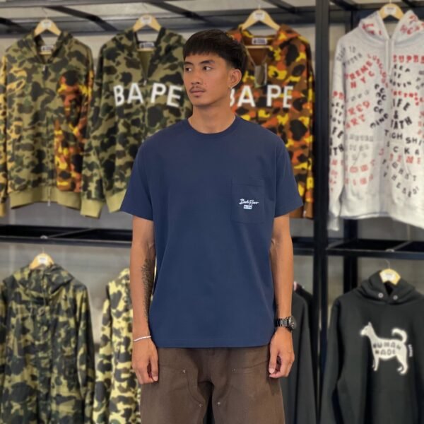 BRANDNEW KITH Bob Ross Navy Blue Tee (Medium) - SOLD