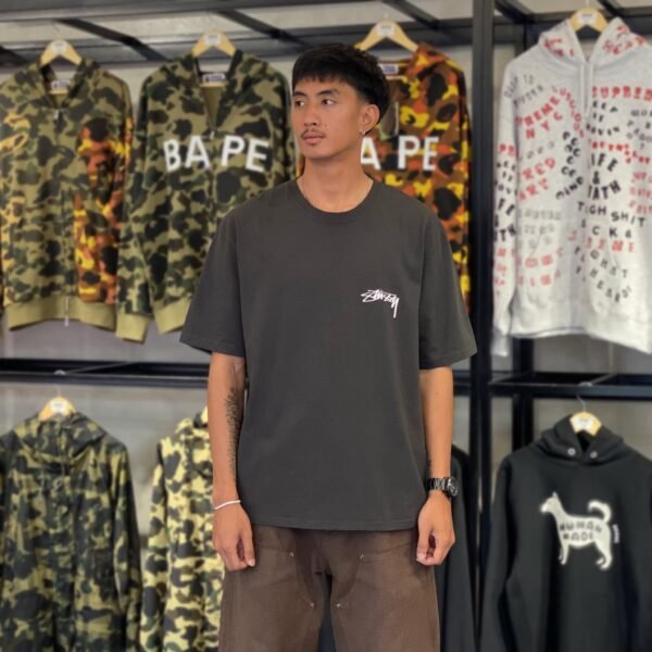 BRANDNEW STUSSY Skate Black Tee (Large) - SOLD