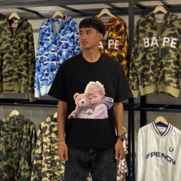 BRANDNEW ADLV Bear Hug Black Tee (size 1)