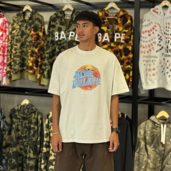 BRANDNEW ADLV Basketball Pigment Dyed Light Tee (size 1)