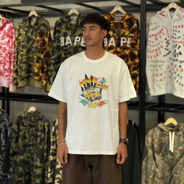 BRANDNEW ADLV Peak Of Life White Tee (size 2)