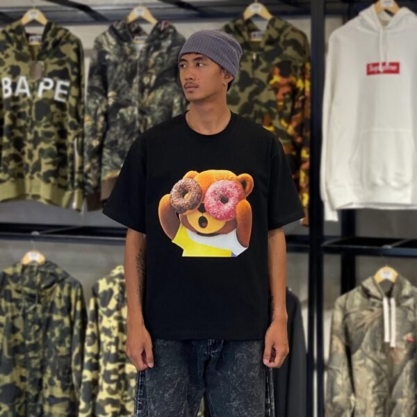 BRANDNEW ADLV Bear Donut Black Tee (size 2)