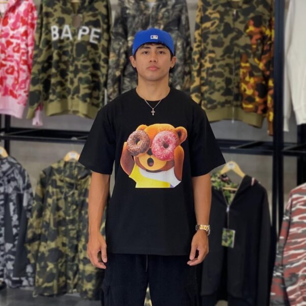 BRANDNEW ADLV Bear Donut Black Tee (size 0)