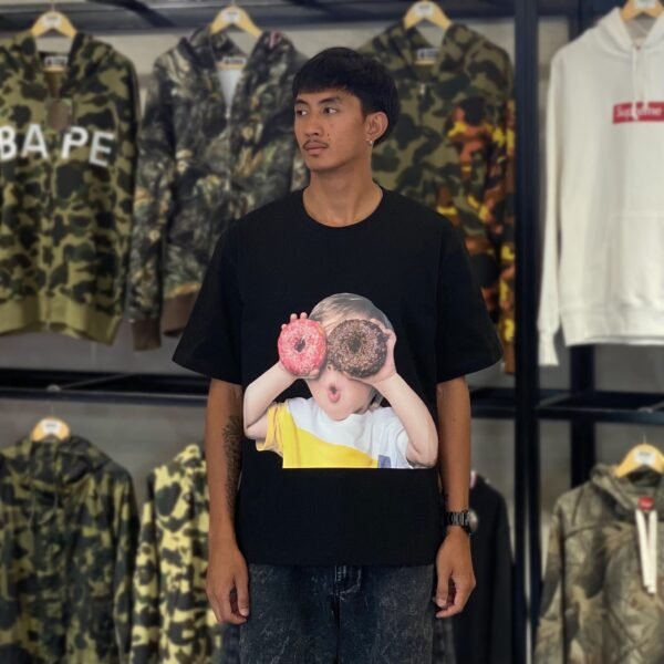 BRANDNEW ADLV Donut Boy Black Tee (size 1)