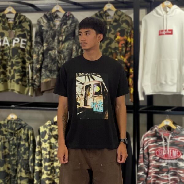 BRANDNEW KITH NYC Train Graffiti Black Tee (Medium) - SOLD