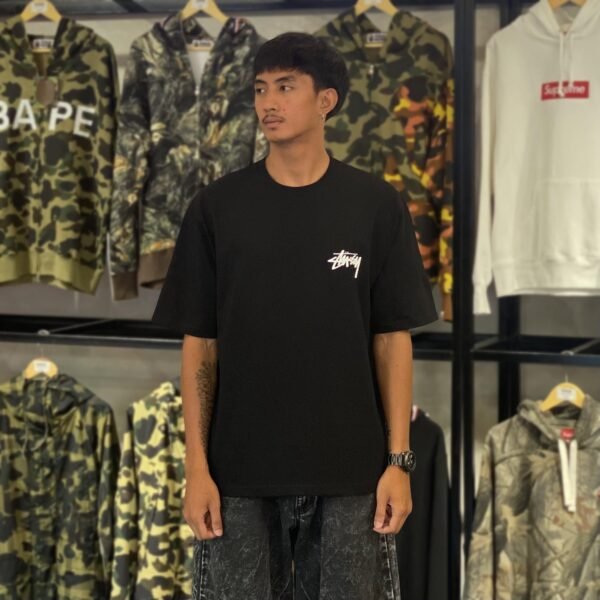 BRANDNEW STUSSY Victoria Black Tee (Large) - SOLD