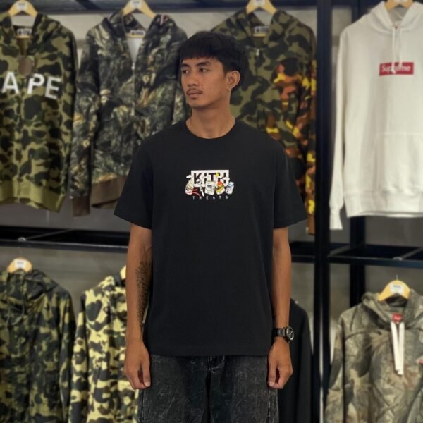 BRANDNEW KITH Treats Black Tee (Large)