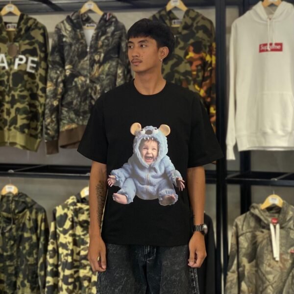 BRANDNEW ADLV Monster Baby Black Tee (size 1)