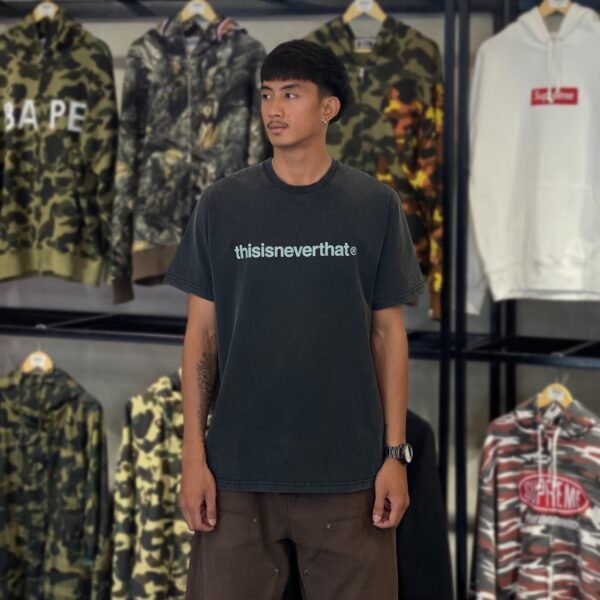 BRANDNEW thisisneverthat Washed Black Tee (Large) - SOLD
