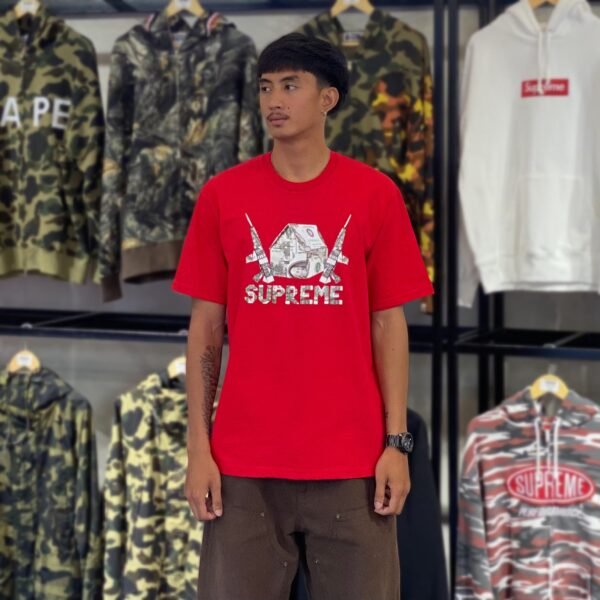 BRANDNEW SUPREME Origami Red Tee (Medium)