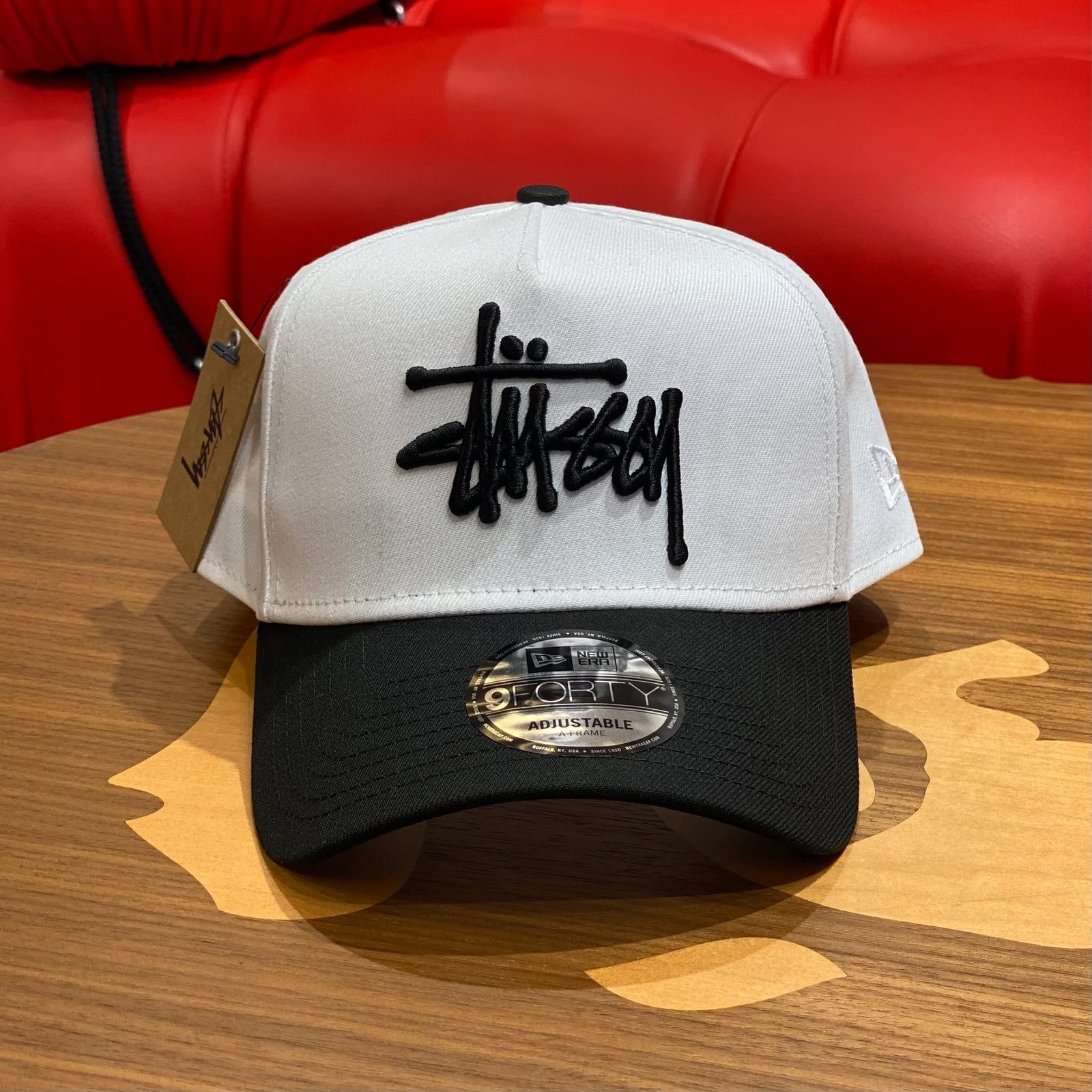 BRANDNEW STUSSY x New Era 9Forty Basic Snapback Cap - SOLD