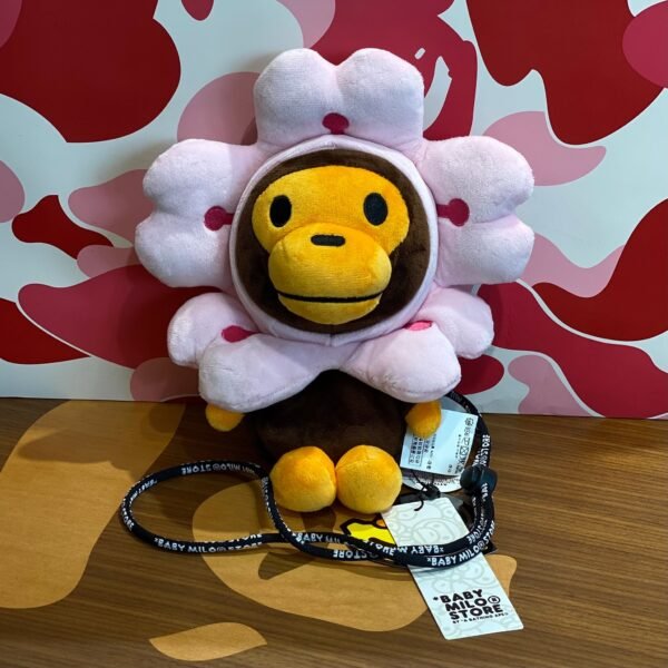 BRANDNEW BAPE Baby Milo Mini CrossBody Flower Mobile Bag