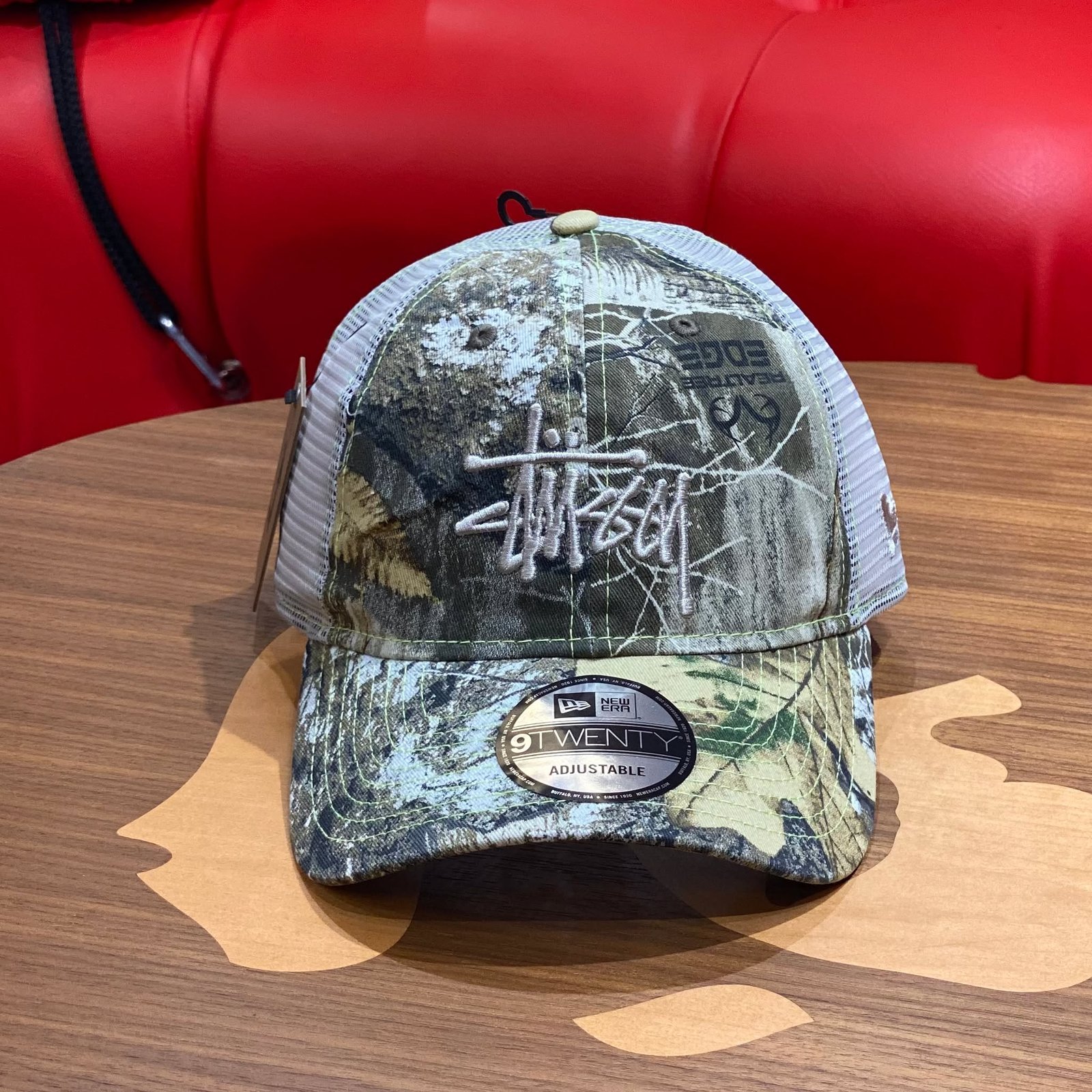 BRANDNEW STUSSY x New Era x Realtree Basic 9TWENTY Trucker Cap - SOLD
