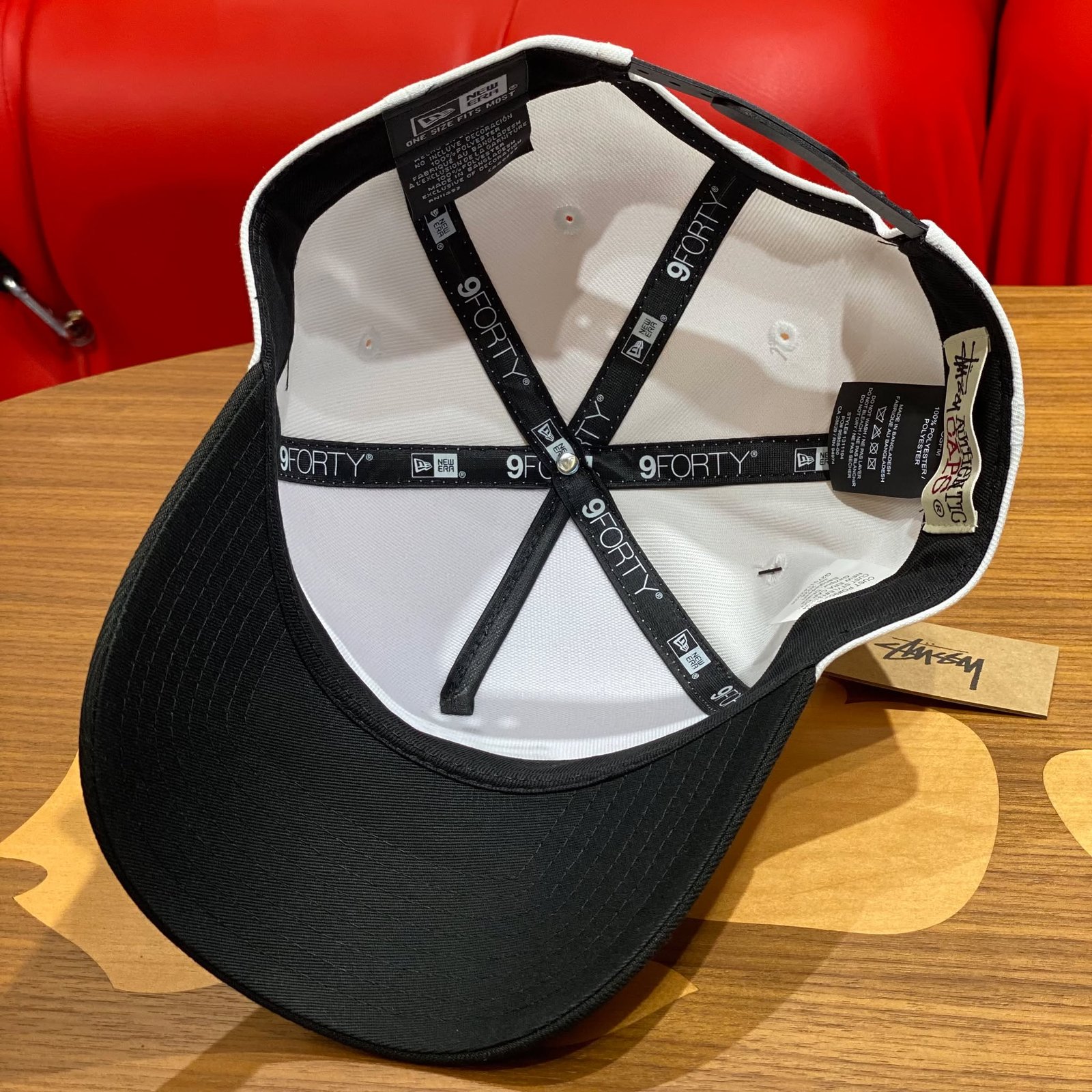 BRANDNEW STUSSY x New Era 9Forty Basic Snapback Cap - SOLD - Image 5