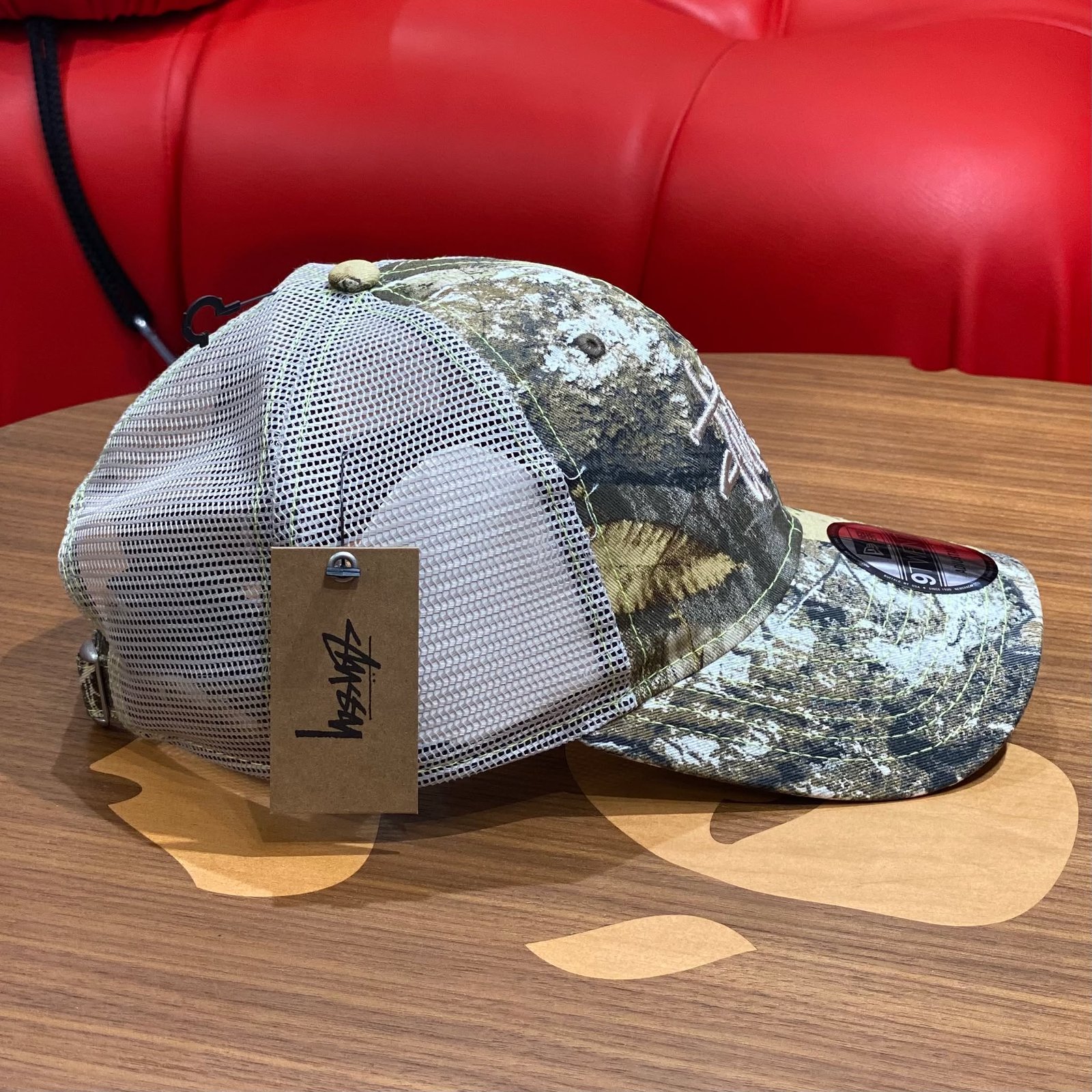 BRANDNEW STUSSY x New Era x Realtree Basic 9TWENTY Trucker Cap - SOLD - Image 4