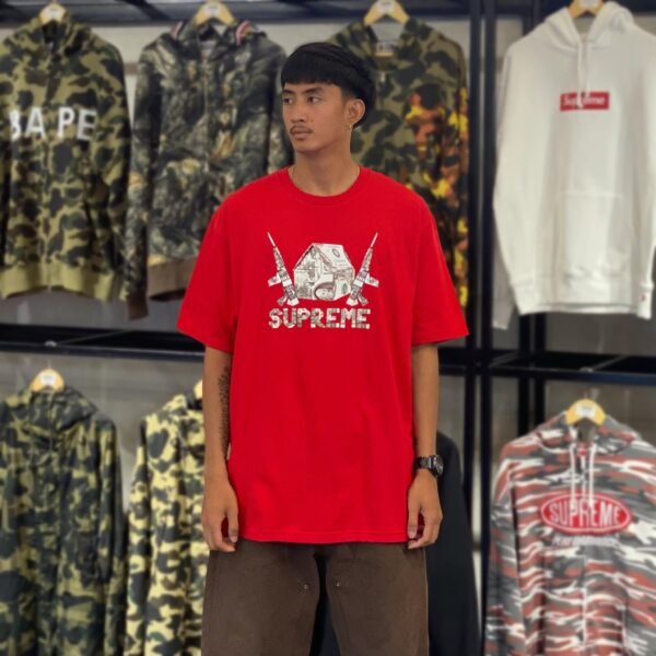 BRANDNEW SUPREME Origami Red Tee (XL) - SOLD