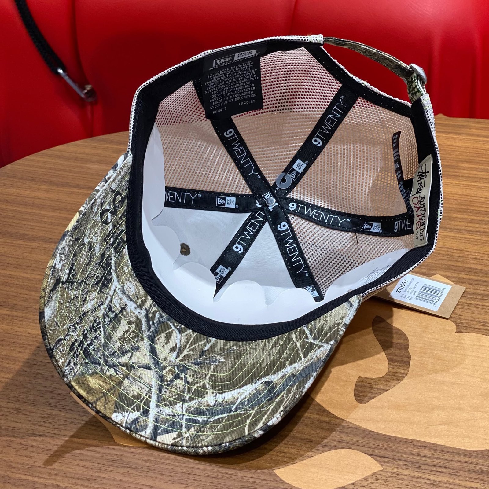 BRANDNEW STUSSY x New Era x Realtree Basic 9TWENTY Trucker Cap - SOLD - Image 5