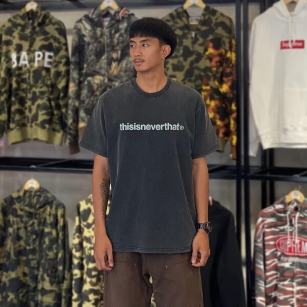 BRANDNEW thisisneverthat Washed Black Tee (XL) - SOLD