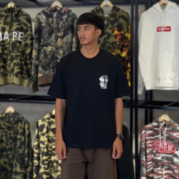 BRANDNEW STUSSY Dice Black Tee (Large) - SOLD