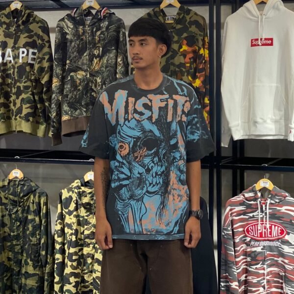 BRANDNEW SUPREME The Misfits Blue & Black Tee (XL) - SOLD