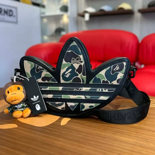 BRANDNEW BAPE x Adidas Trefoil Camo Shoulder Bag - SOLD