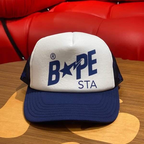 BRANDNEW BAPE STA Mesh Cap Navy Blue