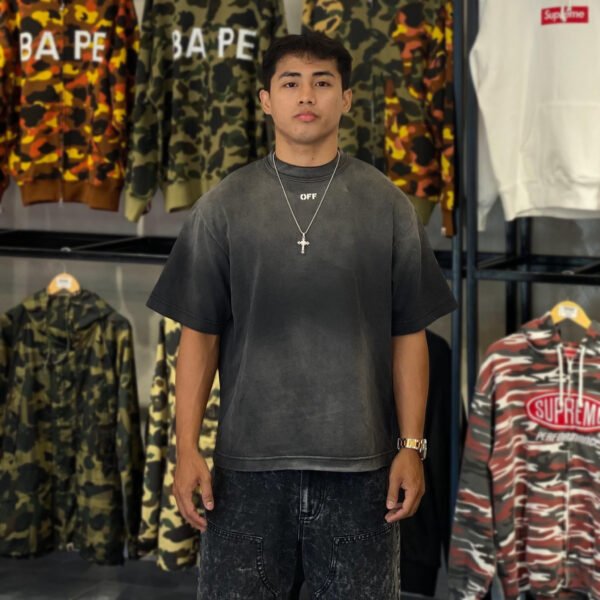 BRANDNEW Off-White Logo Print Black Tee (XS) - SOLD