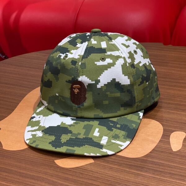 BRANDNEW BAPE Multi Pixel Green Camo Cap